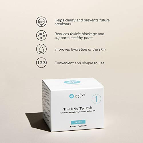 Tri-Clarity Peel Pads 25%, with Salicylic Acid, Mandelic Acid, and Botanical Extracts - Perfect Image - Thumbnail 5