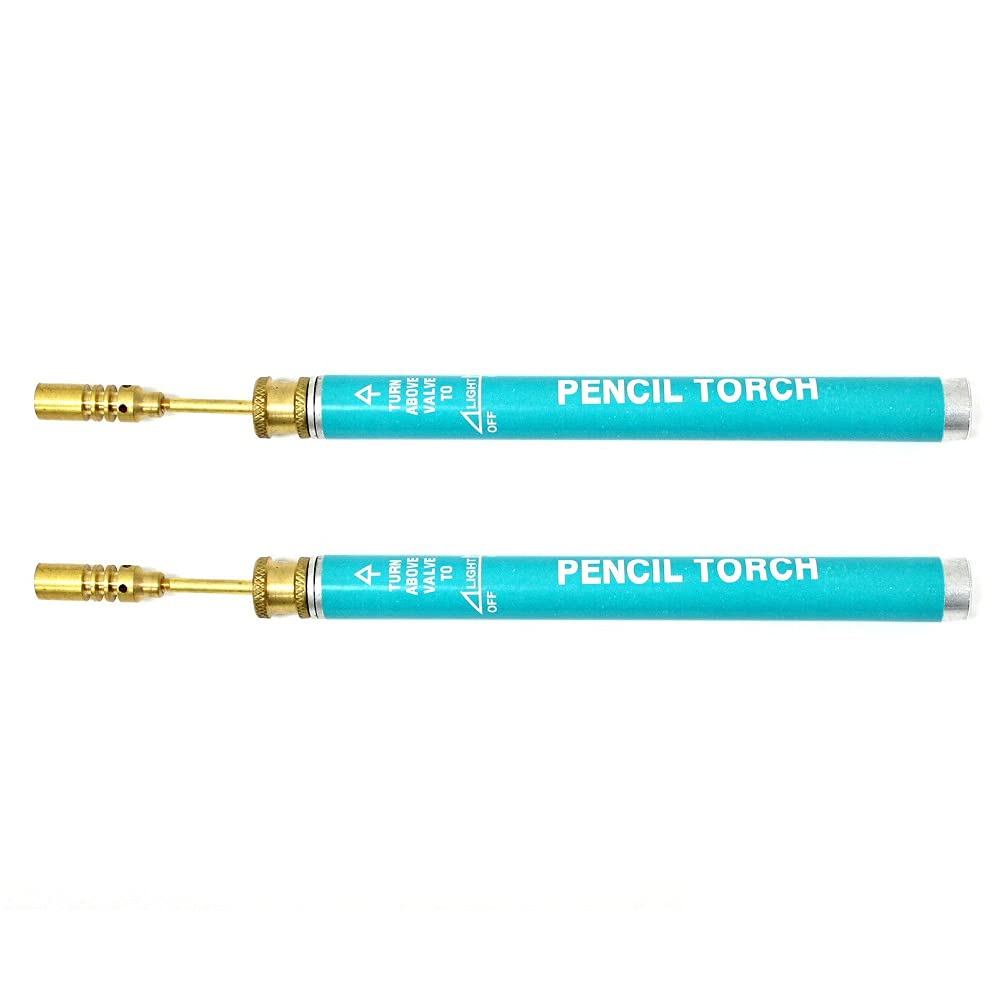 Lot 2 Butane Pencil Torch Refillable Reusable Welding Soldering Jewerly Repair NEW,Jikkolumlukka