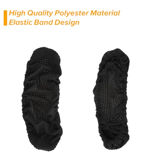 2PCS Office Chair Arm Covers Removable 30cm Polyester Gaming Chair Armrest Slipcovers - Image 3