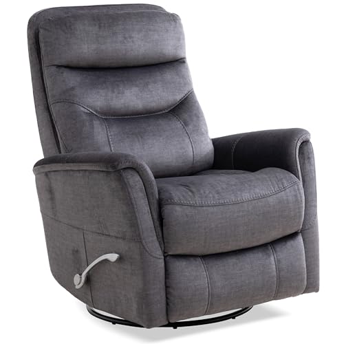 Sillón reclinable giro 360° color gris miniatura 4