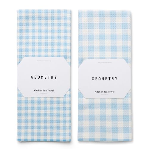 GEOMETRY Tea Towels – Spring & Summer Collection – Quick-Dry,
