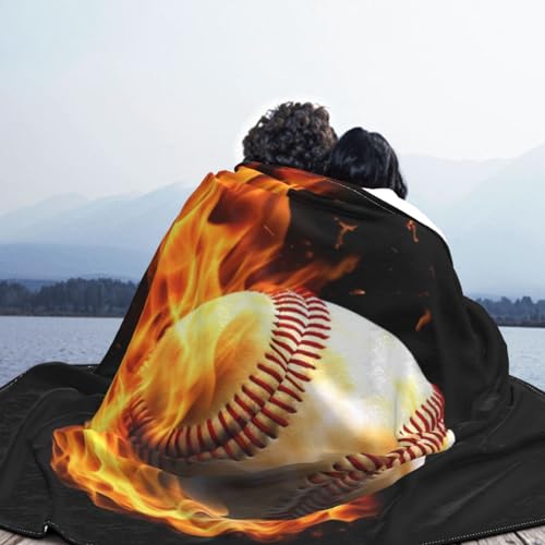 Couverture de baseball en microfibre 203x152 cm jeté de lit flanelle - 6