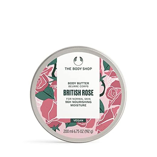 The Body Shop British Rose Körperbutter 24h, 1er Pack (1 x 1136 Stück)