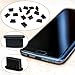 25 Pcs USB C Dust Plug, USB Type C Anti Dust Plugs Cover, Type C Charging Port Plug, USB C Dust Cover for Samsung Galaxy Google Pixel Moto G TCL UMIDIGI OnePlus Nord & Type C Port Device