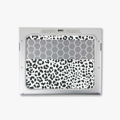 Image of MightySkins Skin Compatible with Alienware X14 R2 (2023) Full Wrap Kit - Snow Leopard Print | Protective, Durable, and Unique Vinyl Decal wrap Cover | Easy to Apply & Change Styles | Made in The USA