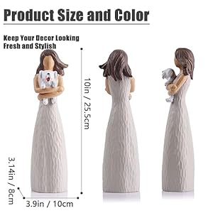 Xmgzq Woman with Dog Figurinessympathy Dog Memorialgirl and Dog Statuewestie Gifts for Womengifts for Dog Loversresinwhite Dog Lover Decordog Memorial Gifts for Loss of Dogangel Dog Statue  Cucciolini Doodles Xmgzq woman with dog figurinessympathy dog memorialgirl and dog statuewestie gifts for womengifts for dog loversresinwhite dog lover decordog memorial gifts for loss of dogangel dog statue   cucciolini doodles