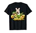 Funny Easter Gamer Bunny Riding T-Rex Egg Hunt Meme 67 Bruh T-Shirt