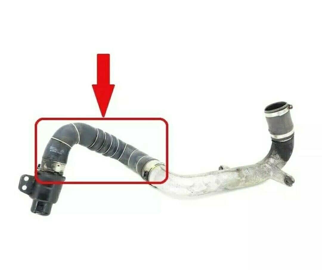 LLS-GERMANY Turboschlauch Ladeluftschlauch Kompatibel mit Nissan Navara D40 144635X00B 144635X02B