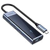 Inateck USB 3.2 Gen 2 Speed, USB C to USB Hub with 4 USB A Ports, HB2024