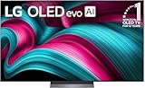 LG 77-Inch Class OLED evo AI 4K C5 Series Smart TV w/Dolby Atmos, Dolby Vision, HDR10, (OLED77C5PUA, 2025) Includes Total 5YR Warranty (Parts and Labor in-Home Service)