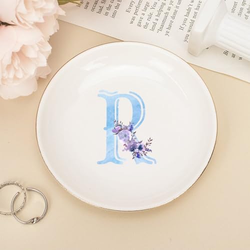 Monogramme R doré de 10,2 cm pour décoration de Saint-Valentin et mariage