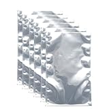 uxcell Antistatic Shield Shielding Bag, Flat Open Top Anti Static Bag for Electronic Devices, 6x10 inch(160x260mm), 50 PCS