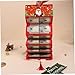 5 Pieces Christmas Cash Money Holder 10 Slots DIY Money Envelopes for Christmas Surprise Cash Gifts with Tassels for Kids