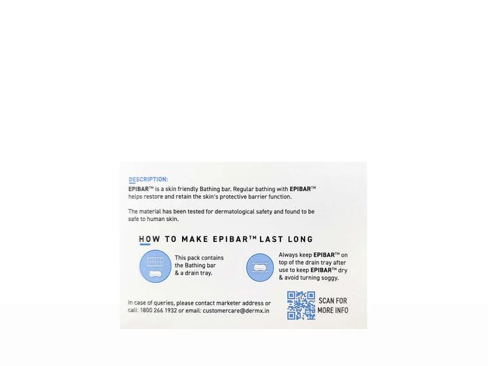 Image of Epibar Bathing Bar 75gm - (Pack Of 3)