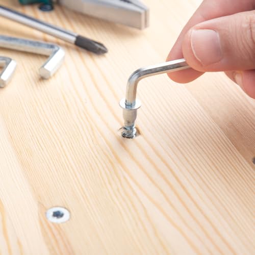 INDEX Vis d´assemblage - Zinguée Ø7 x 50 - Boite de 200 - Vis, pointes, boulons – vue 3