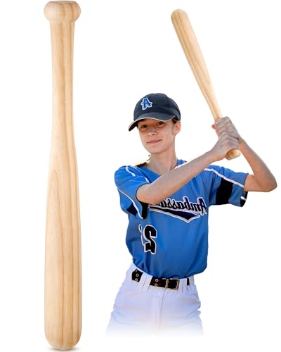 Simgoing Wood Baseball Bat 22 Inch Durable and Sturdy One