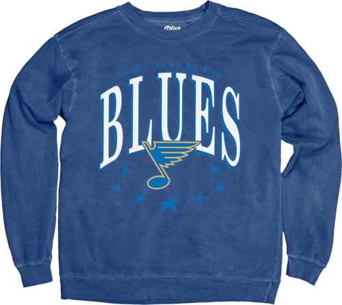 Blue 84 Standard NHL Officially Licensed Crewneck Sweatshirt Ringspun Team Color Stars by Blue 84 - Used condition - US$57.40