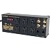 Tripp Lite Isobar 6 Outlet Surge Protector Power Strip, 6ft Cord, Right-Angle Plug, Tel/Coax/Modem Metal Protection, 250,000 INSURANCE (ISOBAR6DBS)