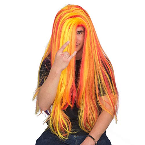 Costume Agent Adult Halloween Rapper tekashi69 Deluxe Costume Accessory Wig