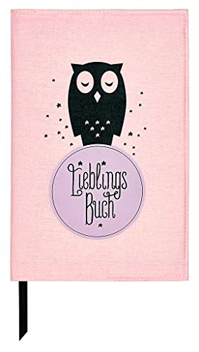 Moses Libri-x - Funda para Libro con marcapáginas (algodón), Libro Favorito, 83274, 83274