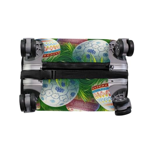 Joisal Easter Eggs Suitcase Protector Cover Tsa Approved Fit 18-32 Inch Luggage4