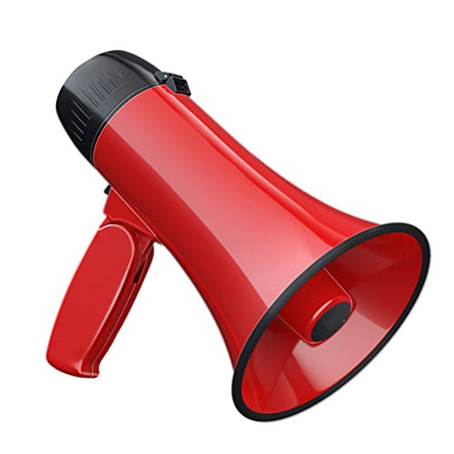 CLISPEED Alto-Falante Megafone Portátil de Mão Leve Megafone Gravação Megafone para Futebol Futebol