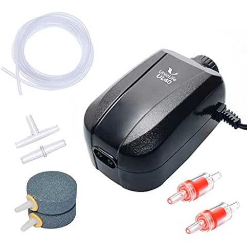 Uniclife 64 GPH Aquarium Air Pump Cover