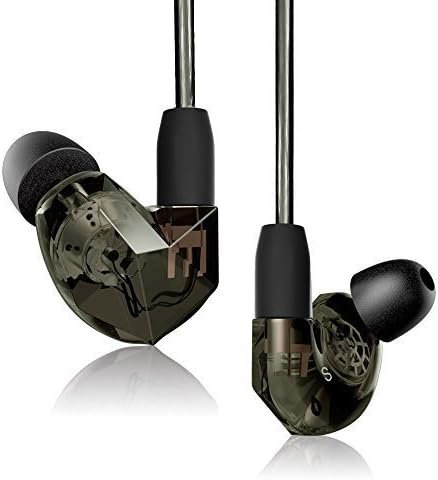 VSONIC VSD3S Black High Fidelity Professional Quality Stereo Inner-Ear Earphones