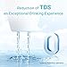 AQUA CREST Multiple-Stage Water Filters, Compatible with ZeroWater® Pitcher and Dispenser, Reduces Chlorine, PFOA/PFOS, Taste and Odor, TDS and More, 2 Pack