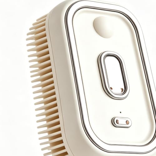 Peine Autolimpiante con Vaso para Evitar la Acumulación de Cabello 7