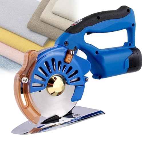 Taglierina elettrica a Batteria a 5 velocità della Lama rotativa 16.8V del Design Senza Fili Ricaricabile Automatica Sharpener di Taglio Leggero in Pelle di Cotone di Lana di Cucitura Tessile