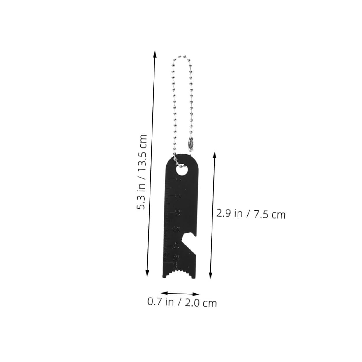 BIUDECO Camping Tool Kit Flint Scraper Ruler Outdoor Fire Starter Essential Survival Gear