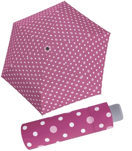Doppler Mini Kinder Taschenschirm Dots - pink