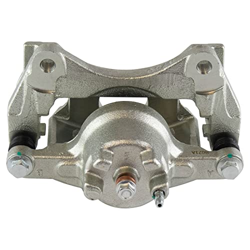 Image of TRQ Front and Rear Brake Caliper Set Zinc Coated Brackets Compatible with 2011-2014 Chrysler 200 2007-2010 Sebring 2008-2014 Dodge Avenger 2007-2017 Jeep Compass Patriot