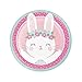 Fun Express - Bunny Dinner Plate for Birthday - Party Supplies - Licensed Tableware - Licensed Napkins - Birthday - 8 Pieces