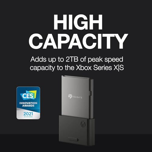 undefined Seagate Storage Expansion Card for Xbox Series X|S 1 TB Solid State Drive - NVMe Expansion SSD for Xbox Series X|S (STJR1000400) の商品画像 3