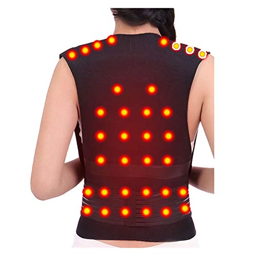Ceinture chauffante dos et epaules tourmaline pour rester actif au bureau