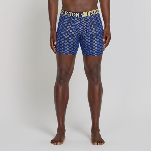 True Religion Mens Underwear Stretch Modal Boxer Briefs for Men Pack of 44
