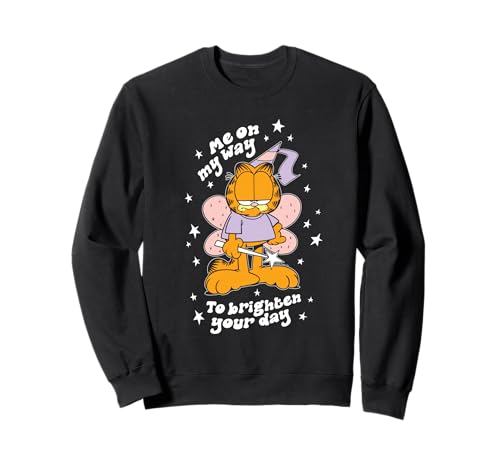 Garfield On My Way to Brighten Your Day Funny Fairy Cat �g���[�i�[