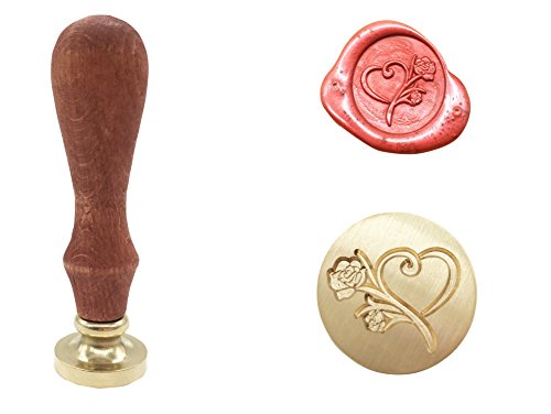 Cachet de cire pour mariage et vœux romantiques