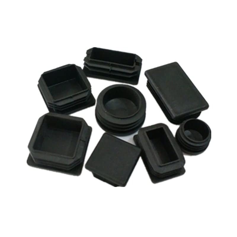 Plastikowa Zaślepka Otworu Na Nóżki Meblowe, Czarna, Zaślepka, Stalowa, Kwadratowa Mata Antypoślizgowa Do Otworów Na Rury, 20 Szt., Akcesoria Meblowe/Square 32 * 32Mm