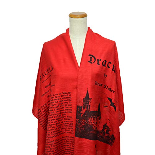 Dracula by Bram Stoker Scarf Wrap Shawl4