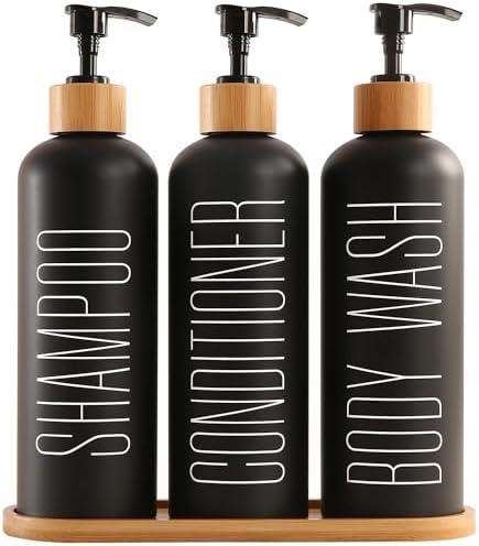 Buy Set Of 3 | SHAMPOO, CONDITIONER And BODYWASH | Waterproof Bathroom Bottle Decals Stickers Labels | Type 1 Online In India