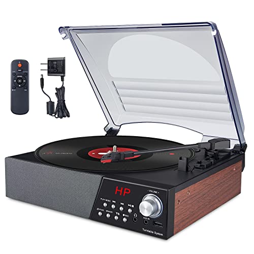 Record Player,3 Speed Turntable Vinyl Record Player with Bluetooth Speaker, MP3 Player Portable with FM Stereo Radio, Vinyl to MP3 Recording Phonograph Player, Brown - Les Beatles, Paul McCartney, John Lennon, RIngo Starr, George Harrison Record Player,3 Speed Turntable Vinyl Record Player with Bluetooth Speaker, MP3 Player Portable with FM Stereo Radio, Vinyl to MP3 Recording Phonograph Player, Brown
