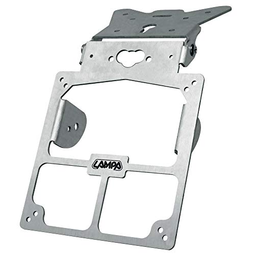 Lam90142 - portamatrículas para Moto Xtreme de Aluminio con regulación de inclinación - mar