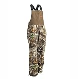 Women's Realtree Edge Camo Waterproof Windproof Breathable Insulated Bibs Overalls (Classic, L)