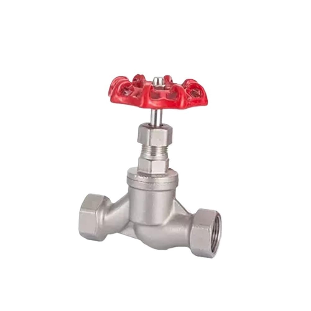 1/2" 3/4" S Type Stainless Steel SS304 Shut-off Valve DN15 DN20 Female Thread Stop Valve Globe Valve 1.6Mpa(DN20)