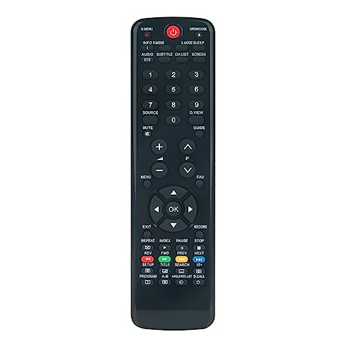 VINABTY HTR-D06A Replacement Remote Compatible with Haier LED TV HQD1002033 LET40T900 LET42T1000HF LTF22Z6 LES32T1000HFM LEY22T1000HF LEY19T1000H LEY22T1000HF LEY24T1000HF LEY26T1000HF
