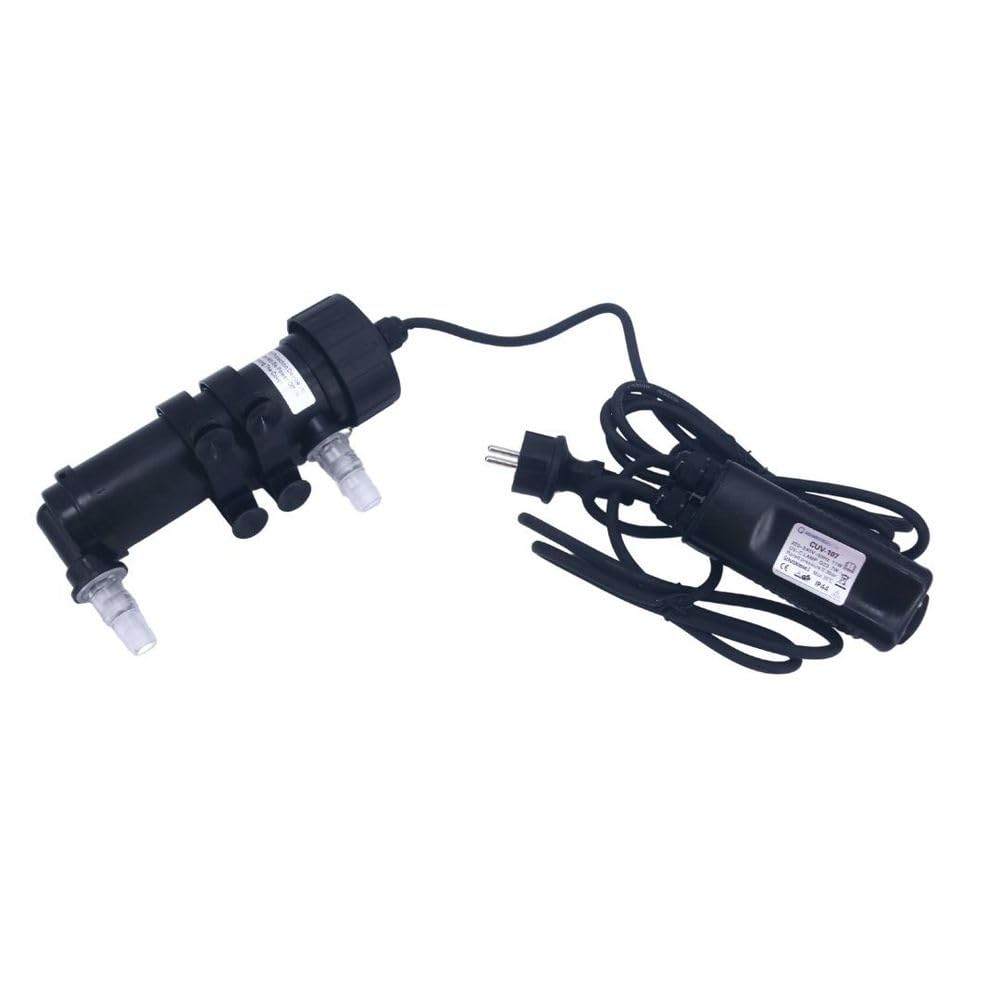 AquaOne Cuv 107 Uvc Wasserklärer 7 Watt Aquarium Teich Algenvernichter Klärer Uv Lampe Wasserklar Cleaner Aquarien
