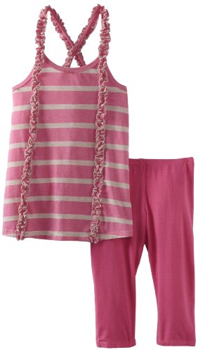 Image of Splendid Littles Girls 2-6X Sugarcane Stripe Tunic Set